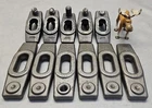 Carr Lane / Ken Forging Hold Down Clamp Straps Mixed Lot Of 11 Used. Price: $95.25.