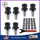 Cat 40 Tool Holder Kit For Haas Fadal Cnc Mill ER32 Chuck Collet Set New. Price: $199.99.