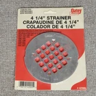 Oatey 42005 Universal Snap-tite Shwr Strainer 4-1/4" Stainless Steel Drain Cover New. Price: $10.69.