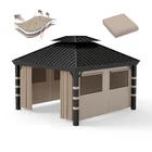 Gazebo Privacy Curtains 10' X 12', 4 Panels Sidewall Universal Replacement Cu... New. Price: $179.18.