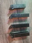 Seco Valenite Indexable Lathe Turning Grooving Threading Tool Holders, Lot Of 4 Used. Price: $104.00.