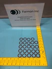 25 Dichtomatik AS568-118 Silicone O-ring 70 Duro Shore .862" (21.89MM), 194691 New. Price: $250.00.