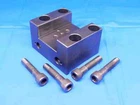 Haas BOT20 1" Square Shank Static Face Grooving Lathe Turret Holder Block 45X80 Used. Price: $139.99.
