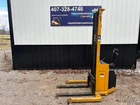 Big Joe PDI-24-T12 Walk Behind Pallet Lift Truck 2000LBS 24V Straddle STACKER12' Used. Price: $3550.00.