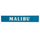 Malibu Mat Rubber Bartop Spill 20.5 Blue Liquor Decor Used. Price: $23.00.