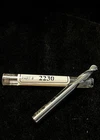 Two Flute Upcut Ballnose Solid Carbide Router Bit 1/4 Vortex #2230 New. Price: $47.00.