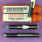 Micro 100 QFGC3 -250-040-050X Carbide Face Grooving Bar Woc .040 Machinist New. Price: $24.71.