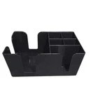 Rattleware Bar Caddy, 6 Compartment, Polycarbonate, Black New. Price: $13.51.