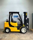 6,000 Lb Yale Propane Forklift GLP060 Side Shift 181.9"- 5473 Hours New Tires Seller. Price: $22000.00.