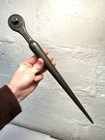 Wright Tool 4428 - 1/2 Inch Drive Construction Ratchet Spud Handle Black 15 Used. Price: $85.00.