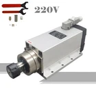 220V 6KW Square Spindle Motor With Flange Main Shaft Of Furniture Cutter New. Price: $565.88.