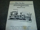 Enco Model 12X36 Bench Lathe Owner Operator & Maintenance Manual Used. Price: $124.70.