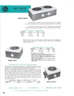 Vintage Waage Dip Tank And Hot Plate Brochure Used. Price: $8.99.