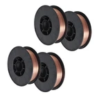 High Quality 4 Pack Mild Steel Mig Welding Wire 10-LB Roll ER70S-6 .030" (0.8MM) New. Price: $81.83.