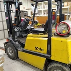 Yale GLP050ZG 5000 Lb Propane Forklift 189" Triple Mast, Side Shift, Gm 181 3.0L Used. Price: $6000.00.