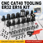 Cat 40 Tool Holder Kit For Haas Fadal Cnc Mill ER32/16 Chuck Collet Set New. Price: $235.90.