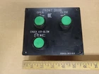 Okuma E5410-183-612 Front Door And Chuck Air-blow Control Panel Used. Price: $25.00.