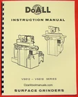 Doall VS612 VS618 Surface Grinder Owners Operators Service Manual 0276 New. Price: $25.00.