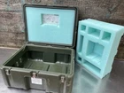 25X19X15" Exterior Pelican Hardigg Weather Tight Transport Case Military Medical Used. Price: $109.95.