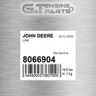 8066904 Link Fits John Deere (surplus Open Box) New. Price: $497.47.