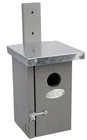 Esschert Design Wren Nesting Box, Gray, 9.83"H, Metal, Wood New. Price: $30.91.
