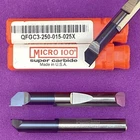 Micro 100 QFGC3 -250-015-025X Carbide Face Grooving Bar Woc .015 Machinist New. Price: $24.68.