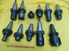 10 Pc Lot Cat Taper X Tool Holders CT40 Cnc Collet Chuck End Milling Used. Price: $200.00.