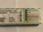 Walter Carbide Milling Inserts QTY10 XNHX130640R-L65T WSM45X New. Price: $140.00.