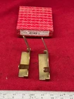 New Starrett Brass Vise Jaw Caps Jc 103 1/2 S-681 Used. Price: $119.99.