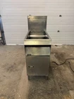 Pitco Frialator Single Bay Commercial Gas Fryer W/ Filtration System SG14 Used. Price: $1299.99.