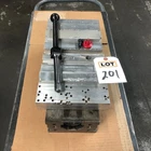 Chick MBAS1540, 6" Dual Vise W/ 8" Jaws, Handle Pin Pull Knob Used. Price: $900.00.