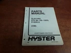 Hyster Electric E70-80-100-120XL E100XLS (C98) Forklift Parts Manual Very. Price: $170.60.