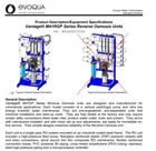 Evoqua Water 5 Gpm Ro Reverse Osmosis System M41RGP +carbon Filter, Storage Tank New. Price: $119435.40.