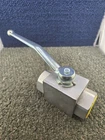 Anchor Fluid Power AE2N1-11DB: DN25 Npt Two-way Block Body Threaded Ball Valve New. Price: $43.19.