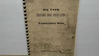 Mori Seiki MS-850, MS-1050 & MS-1250 Lathe Instruction Manual Used. Price: $24.00.