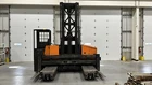 2018 Hubtex MSU45 Sideloader Forklift, 9,000 Lb Electric Multi-directional Used. Price: $34900.00.