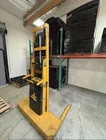 Big Joe Electric Walkie Stacker Forklift Straddle Truck - Used. Price: $2399.00.